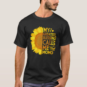 My Greatest Blessings Call Me Momo Mother s Day T-Shirt