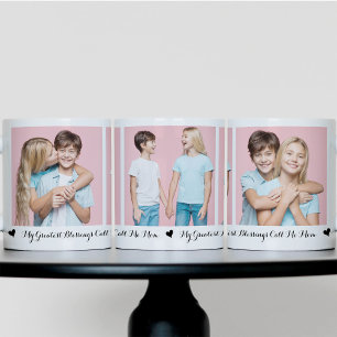 My Greatest Blessings Call Me Mum 3 Photo Coffee Mug