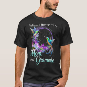 My Greatest Blessings Call Me Mum And Grammie Humm T-Shirt