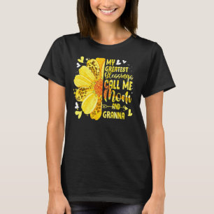 My Greatest Blessings Call Me Mum And Granna Mothe T-Shirt