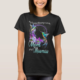 My Greatest Blessings Call Me Mum And Mawmaw Hummi T-Shirt