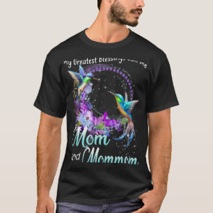 My Greatest Blessings Call Me Mum And Mommom Hummi T-Shirt