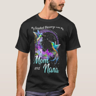 My Greatest Blessings Call Me Mum And Nana Humming T-Shirt