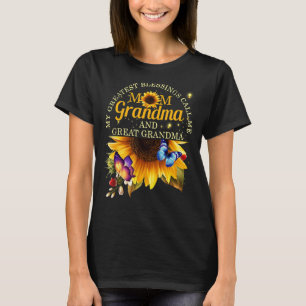 My Greatest Blessings Call Me Mum Grandma & Great T-Shirt