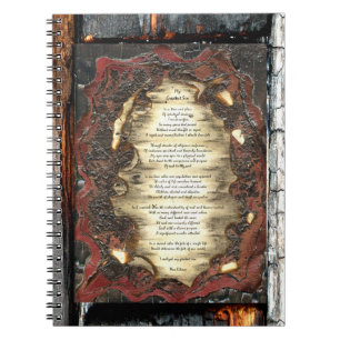 My Greatest Sin Notebook