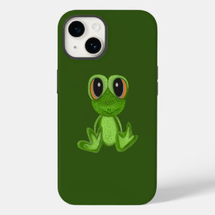 My Green Frog Friend iPhone 14 Case