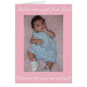 My Greeting Card Collection baby shower card
