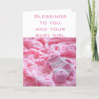 My Greeting Card Collection girl baby shower
