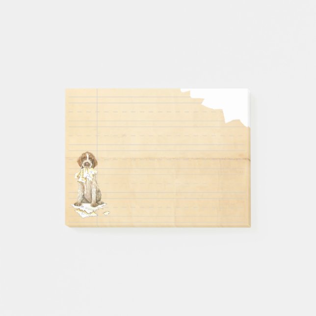 My Griffon Ate my Homework Post-it Notes (Front)