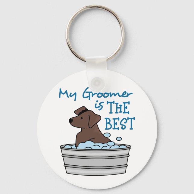 My Groomer Key Ring (Front)
