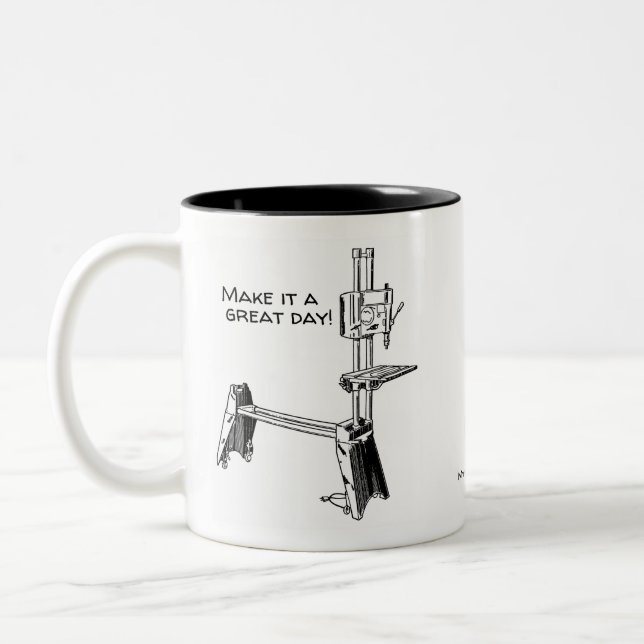 My Growth Rings Youtube channel Mug Version 2 (Left)