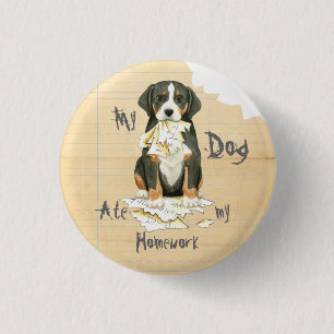 My GSMD Ate My Homework 3 Cm Round Badge