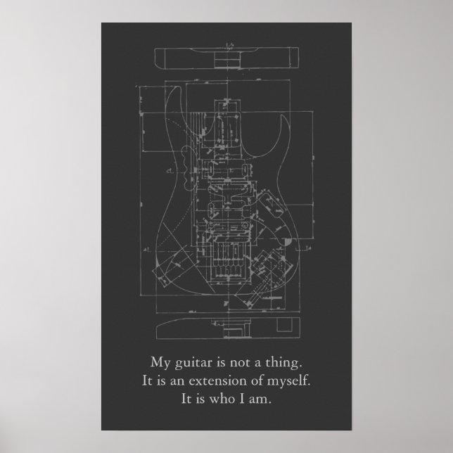 My Guitar Poster (Front)