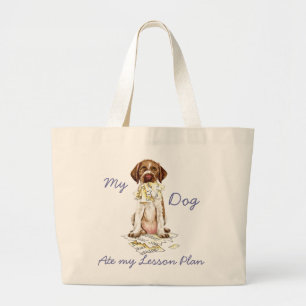 My GWP Ate My Lesson Plan Large Tote Bag