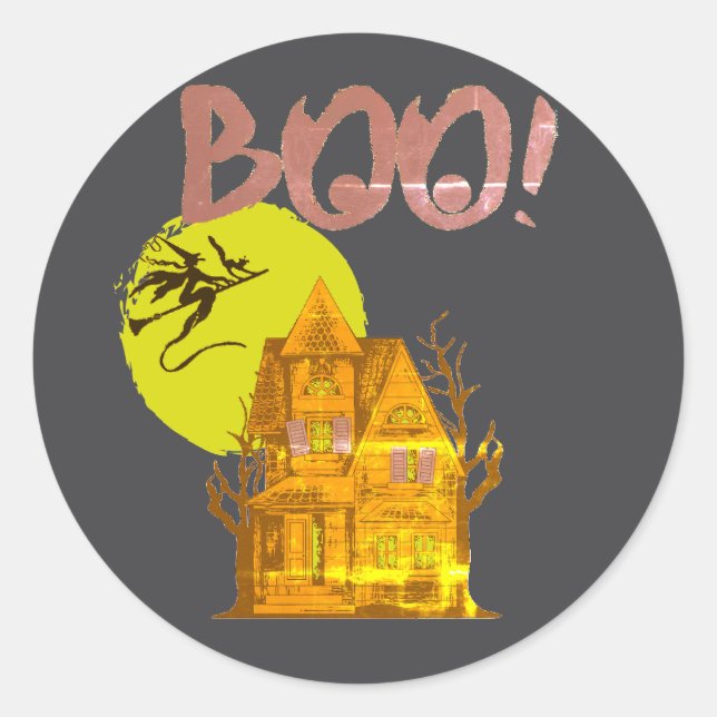 My Halloween  Classic Round Sticker (Front)