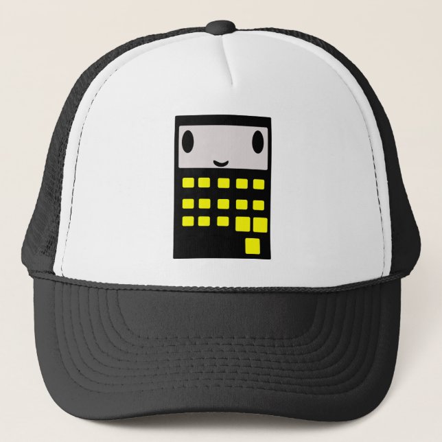 My Happy Calculator Trucker Hat (Front)
