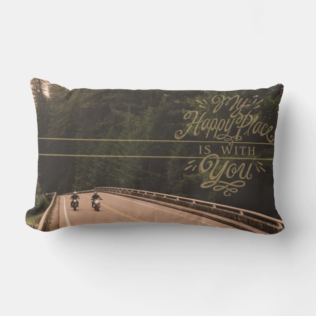 My Happy Place - 6 Lumbar Cushion (Front)