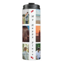 My Happy Place Customisable Family Photo 6 Picture