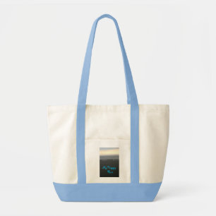 MY HAPPY PLACE LARGE TOTE BAG