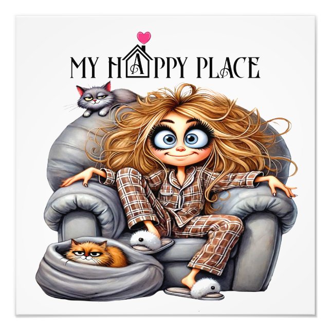 MY HAPPY PLACE PHOTO PRINT (Front)