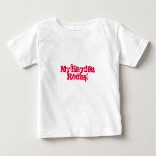 My Hayden Rocks! Baby T-Shirt