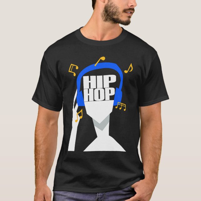 My headphones plays only Hip Hop  1 T-Shirt (Front)