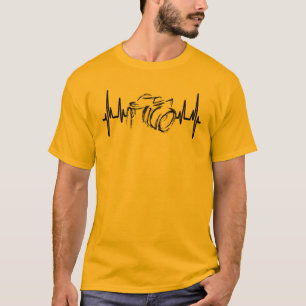 My Heart Beats for Camera and Photography T-Shirt