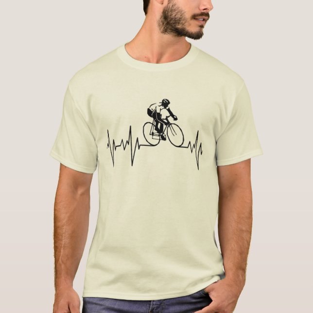 My Heart Beats for Cycling T-Shirt (Front)