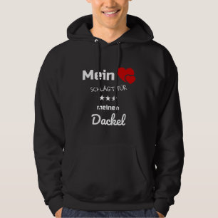 My Heart Beats For My Dachshund Hoodie