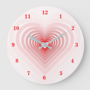 My Heart Beats For You - My Big Love Large Clock
