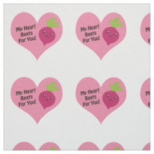 My Heart Beets for you Fabric