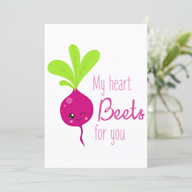 My Heart Beets For You Invitation (Creator Uploaded)