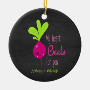 My Heart Beets For You Ornament