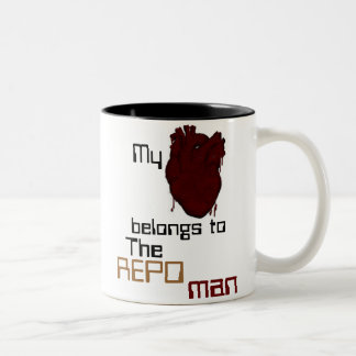 My heart belings to the Repoman Two-Tone Coffee Mug