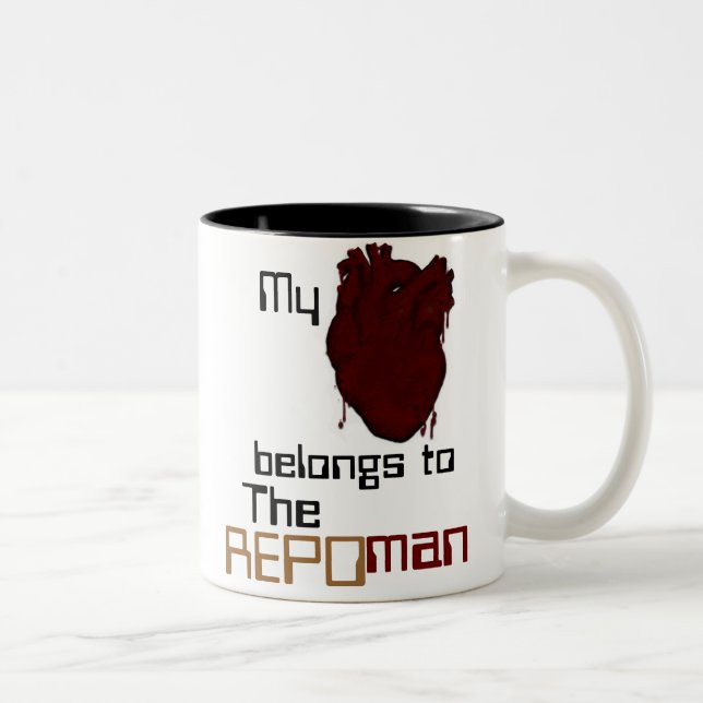 My heart belings to the Repoman Two-Tone Coffee Mug (Right)