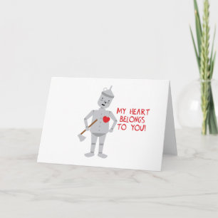 My Heart Belongs Card