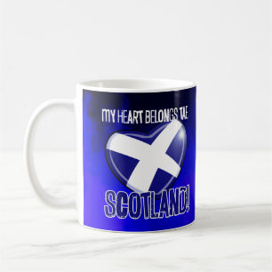 My Heart Belongs Tae SCOTLAND Coffee Mug