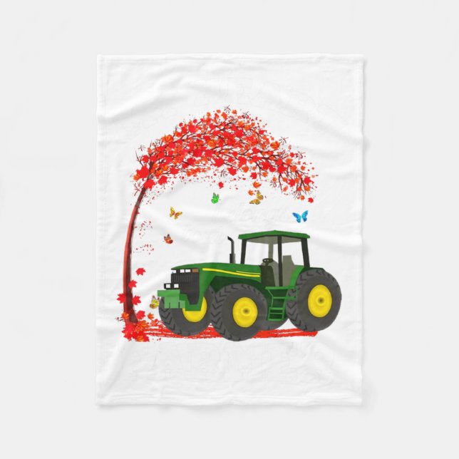 My Heart Belongs To A Farmer Valentine For Farmer  Fleece Blanket (Front)