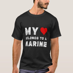 My heart belongs to a marine biologist dad or mum T-Shirt