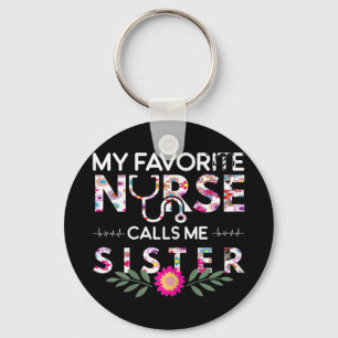 My Heart Belongs To a Nurse I Love My Nurse Valent Key Ring