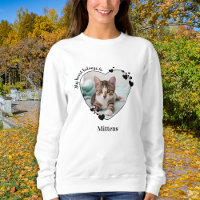 My Heart Belongs To Cat Lover Custom Pet Photo 