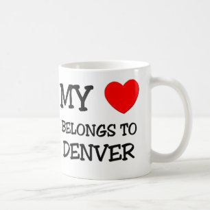 My heart belongs to DENVER Coffee Mug