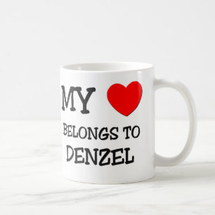 My Heart Belongs to Denzel Coffee Mug