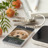My Heart Belongs To - Dog Mum - Dog Pet Photo Key Ring (Front Right)