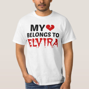My Heart Belongs to Elvira T-Shirt