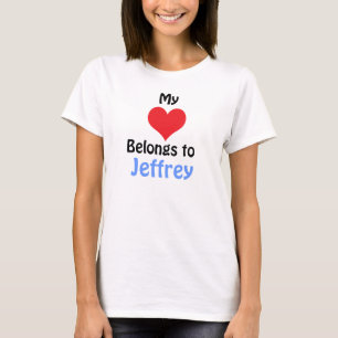My Heart Belongs to Jeffrey T-Shirt