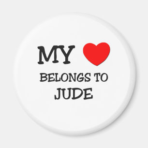 My Heart Belongs to Jude Magnet