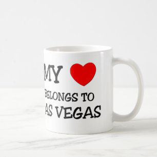 My heart belongs to LAS VEGAS Coffee Mug
