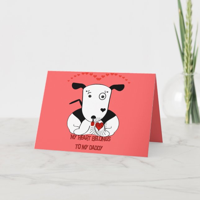 My Heart Belongs to My Daddy Card (Front)