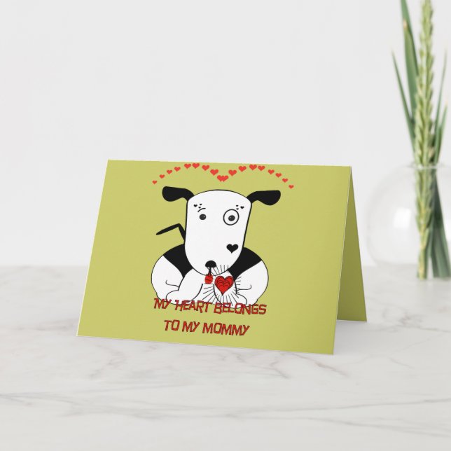 My Heart Belongs to My Mummy Card (Front)